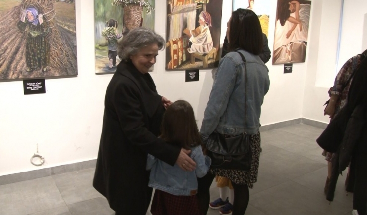 Esenler Belediyesinden Dünya Kadınlar Günü’ne Özel Resim Sergisi