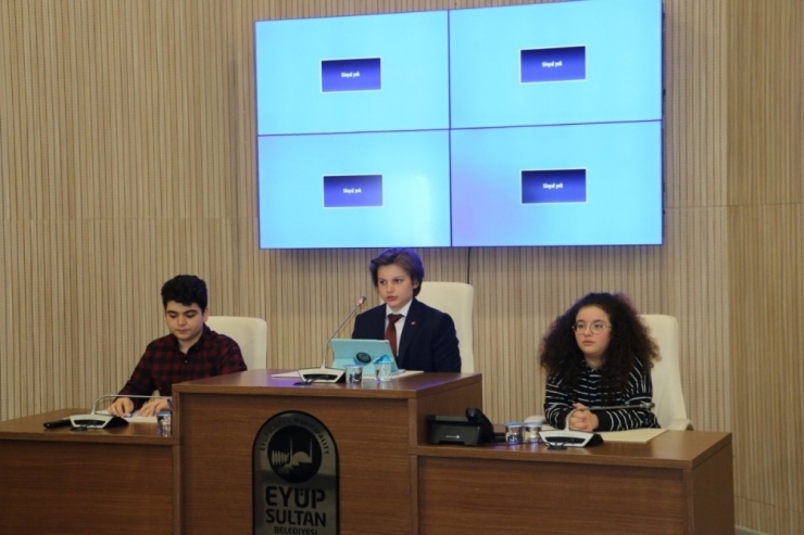 Eyüpsultan Belediyesi Çocuk Meclisi Toplandı