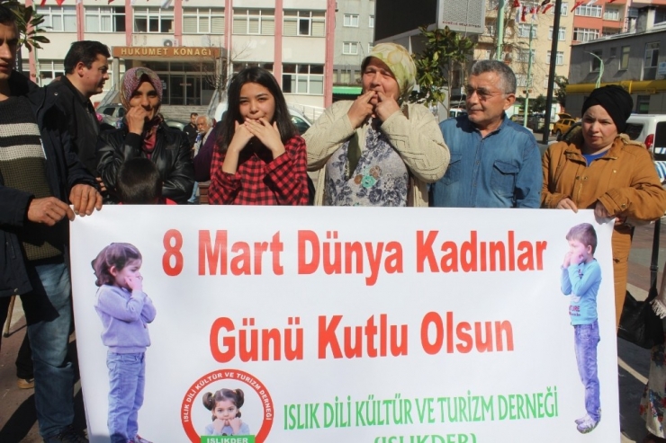 Dünya Kadınlar Günü Giresun’da Islık Dili İle Kutlandı
