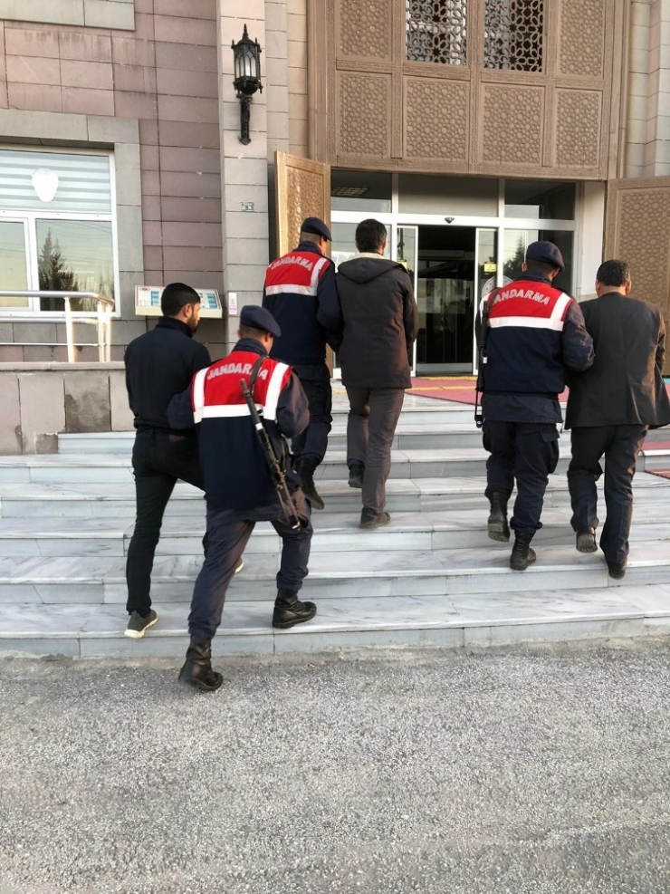 Hayvan Hırsızları Jandarmanın Takibiyle Yakalandı