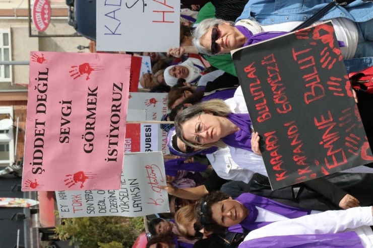 Safranbolu’da Kadınlardan ‘Farkındalık Ve Dayanışma’ Yürüyüşü