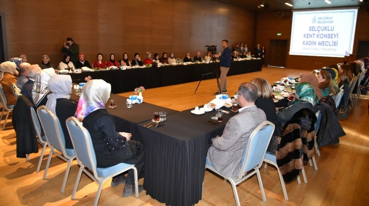 Selçuklu Kent Konseyi Kadın Meclisi İlk Toplantısını Gerçekleştirdi