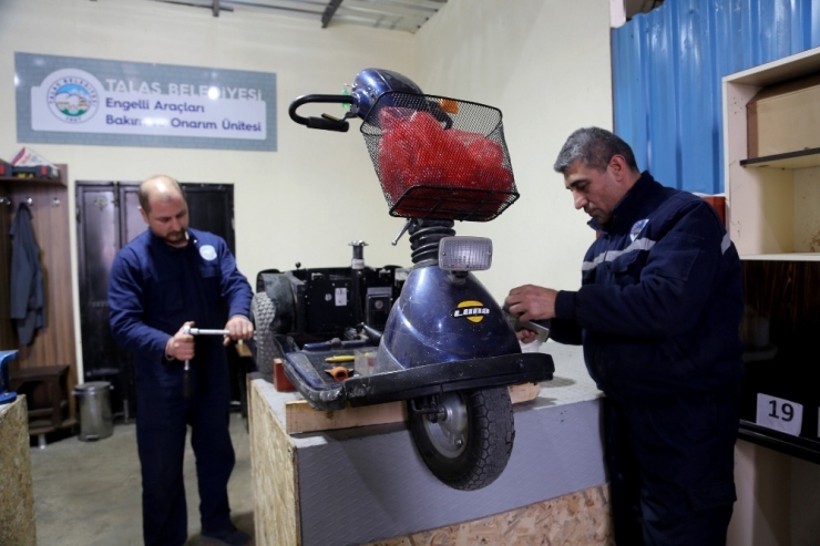 Talas’tan Engelli Vatandaşlara Özel Hizmet