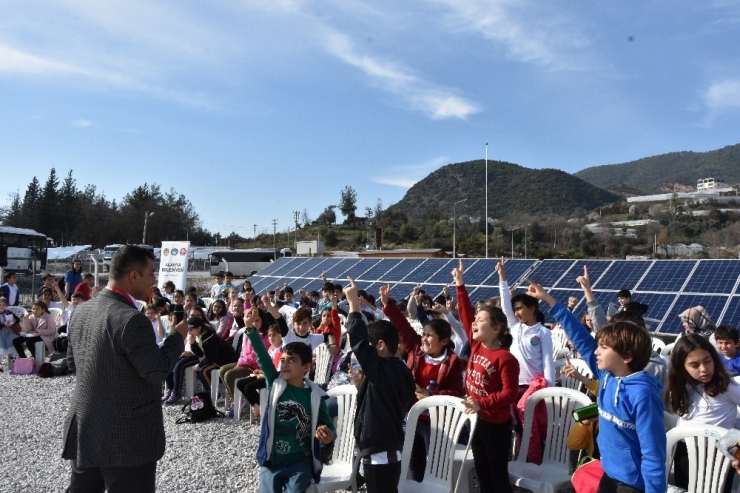 Çevreci Öğrenciler Ges İle Tanışmaya Devam Ediyor