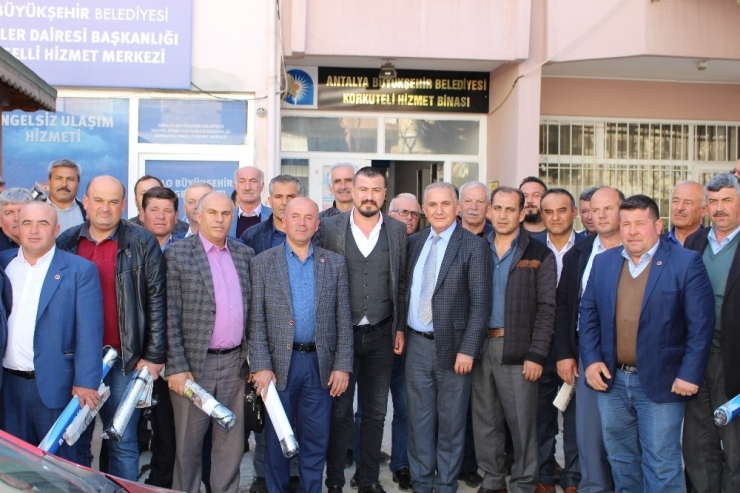 Korkuteli’nde Muhtarların Sorunları Dinlendi