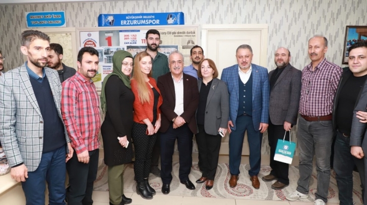 Rektör Çomaklı, Hafta Sonu Ziyaretlerini Sürdürüyor