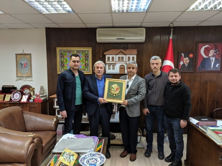Osmaneli Güvenlik Güçlerini Kalkındırma Ve Yaşatma Derneğinden Kaymakam Ve Belediye Başkanına Ziyaret