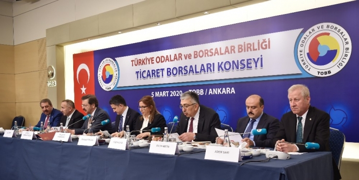 Başkan Kasapoğlu Ticaret Borsaları Konseyi Toplantısını Değerlendirdi