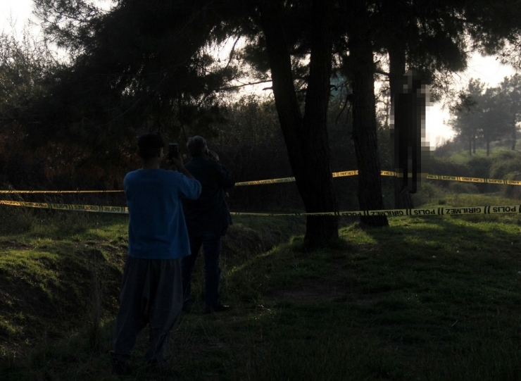 Ormanlık Alanda Asılı Bulunan Gencin Ailesi Perişan Oldu