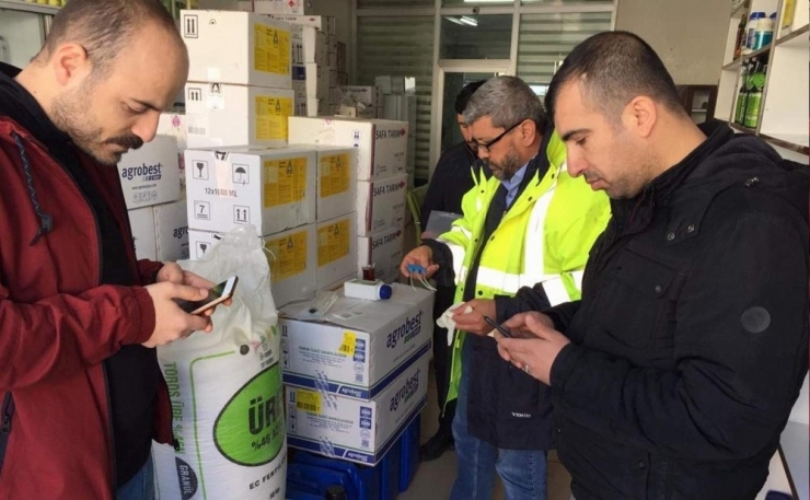 Siirt’te Gübre Bayileri Denetlendi