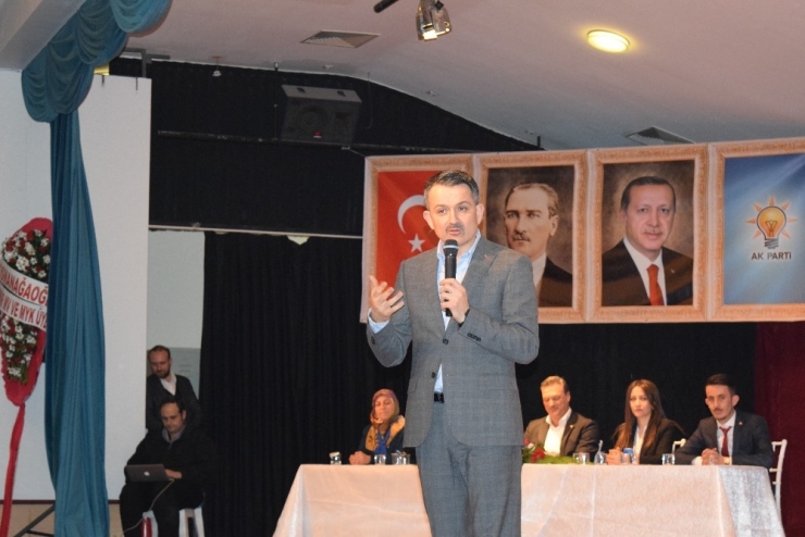 Pakdemirli: "Siz Yeter Ki Ekmeye Devam Edin"