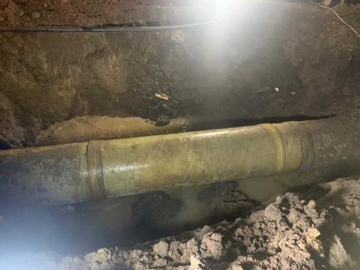 Su Hatlarındaki Arıza Giderildi