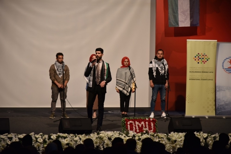 Omü’nün Filistinli Öğrencileri Bağımsızlık Mücadelelerini Anlattı