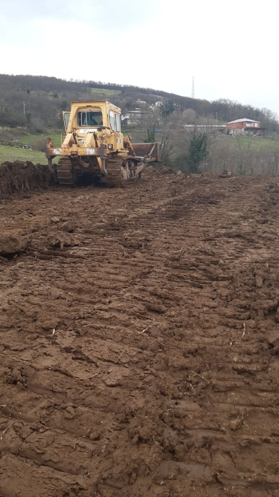 Canik’te Yeni Yol Açma Çalışmaları