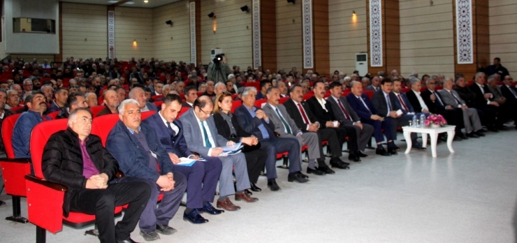 Çiftçi Toplantısında Sulama Suyu Ücretlerinde Yüzde 25 Ve Yüzde 10 İndirim Kararı Alındı