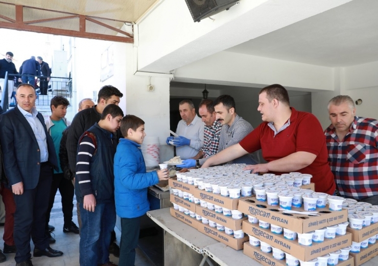 Dsi Personeli Şehitler İçin Hayır Yaptı