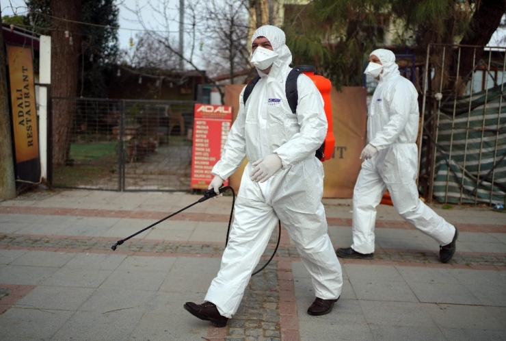 Edirne’de Göçmenlerin Bulunduğu Bölgeye Korona Virüs Önlemi