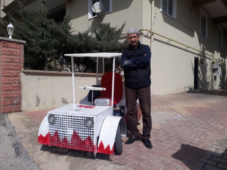 Kapıcı, Elektronik Atıklardan Elektrikli Araç Yaptı