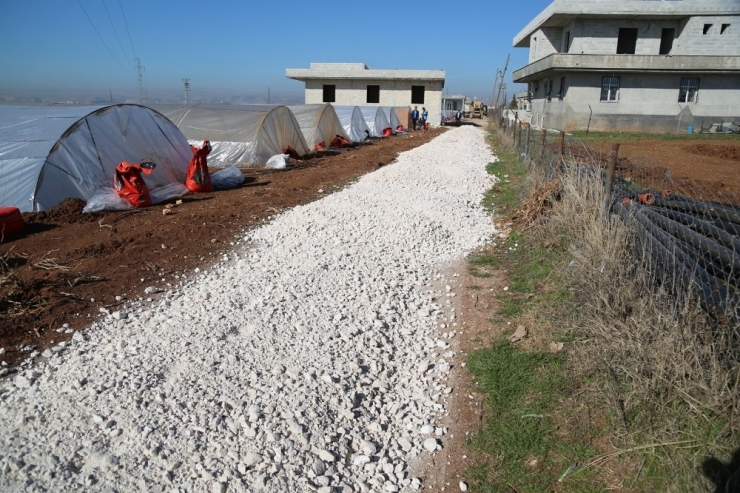 Havalar Isınınca Yol Yapım Çalışmaları Hız Kazandı
