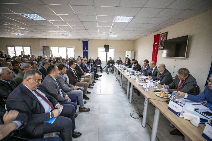 Tunç Soyer, Bayındırlı Muhtarları Dinledi