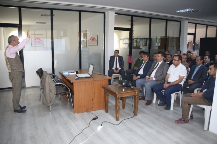 Karaman’da, Belediye Otobüs Şoförlerine Eğitim