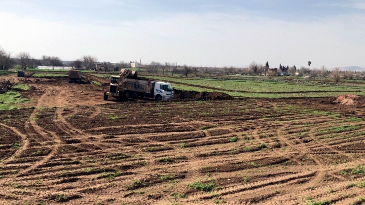 Başkan Bulut Yeni Sebze Hali İnşaatını İnceledi