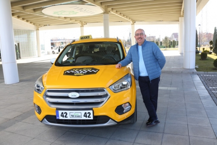 Başkan Kavuş ‘Bizim Meram Taksi’ İle Meram Yollarında