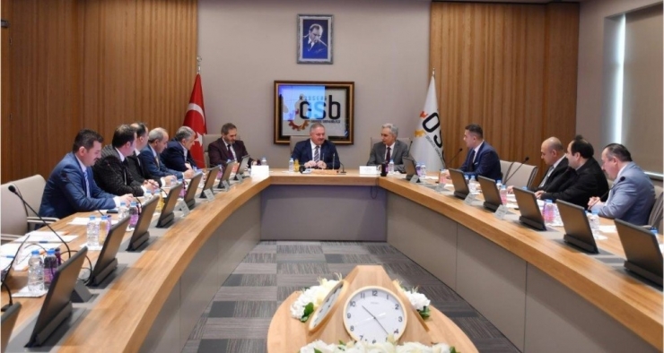 Osbük Bölge Müdürleri Toplantısı Kayseri Osb’de Yapıldı
