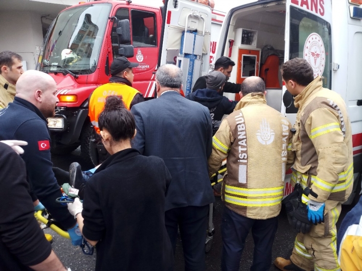 Şişli’de Dikkatsizlik Kaza Getirdi:1 Yaralı