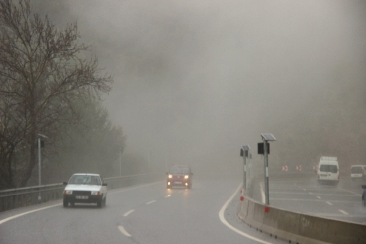 Sakar Rampasında Görüş Mesafesi Düştü