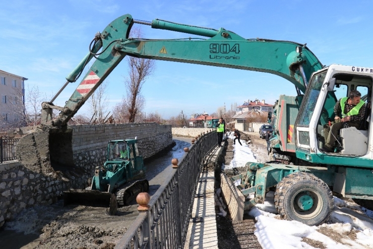 Akköprü Deresi’nde İnci Kefali Göçü Hazırlığı