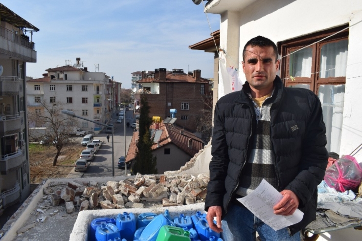 Malatya’da 1 Kişinin Hayatını Kaybettiği Bina İçin Tahliye Talebi