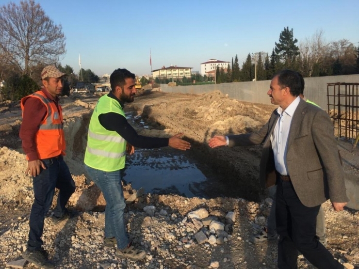 Başkan Kılınç, Köprülü Kavşak Çalışmalarını İnceledi