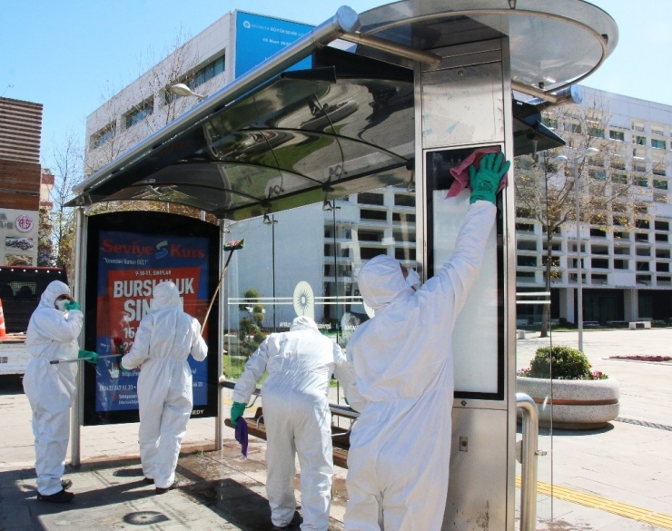 Büyükşehir, Korona Virüs Önleme Çalışmalarını Yoğunlaştırdı
