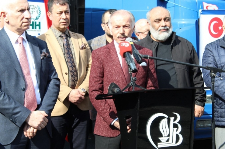 Bayrampaşa’dan İdlib’e 7 Tır Yardım Eli