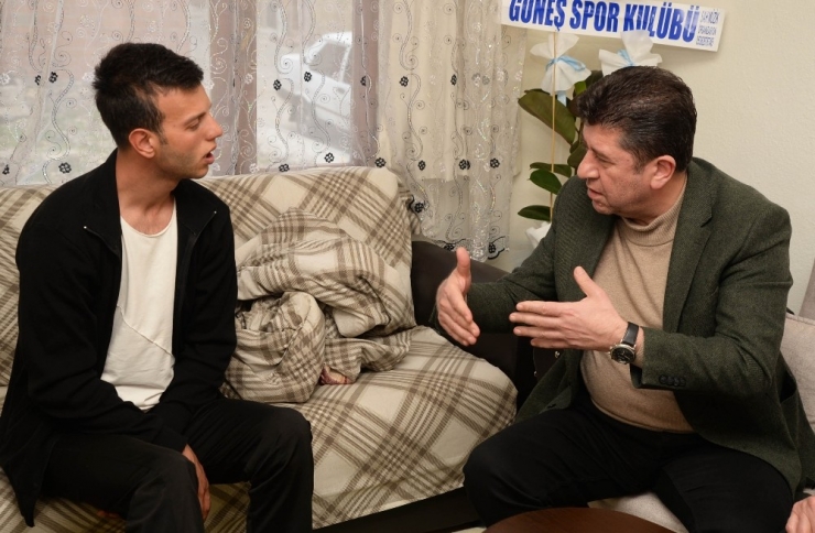 Milletvekili Tüzün’den İdlib Gazisine Ziyaret