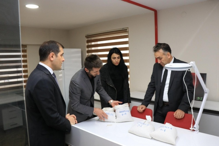 Vali Çağatay, Bakliyat Firmasını Ziyaret Etti