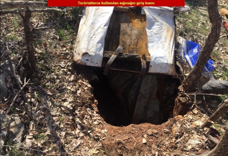 Teröristlerin İnleri Yerle Bir Edildi