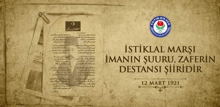 Acar: “İstiklâl Marşı İmanın Şuuru, Zaferin Destansı Şiiridir”