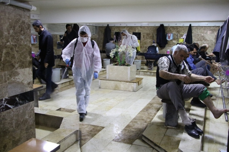 Elazığ’da "Korona Virüsüne" Karşı Dezenfekte Önlemi