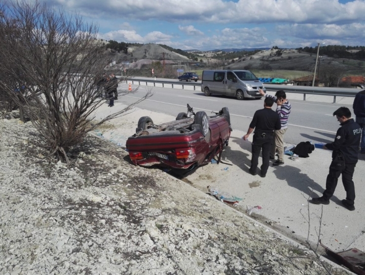 Gediz’de Trafik Kazası: 4 Yaralı