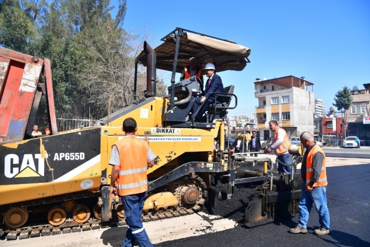Çetin: "Tüm Sokakları Program Dahilinde Asfaltlayacağız"