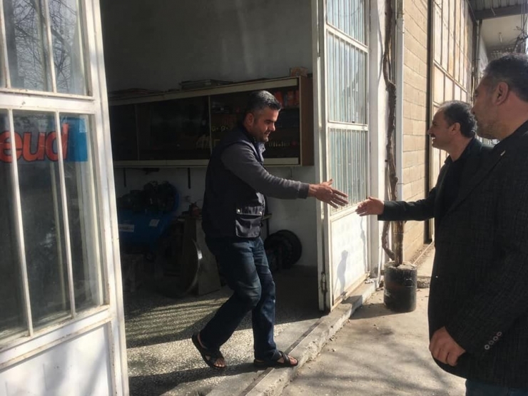 Belediye Başkanı Kılınç, Mobilyacılar Sitesi Esnafıyla Bir Araya Geldi