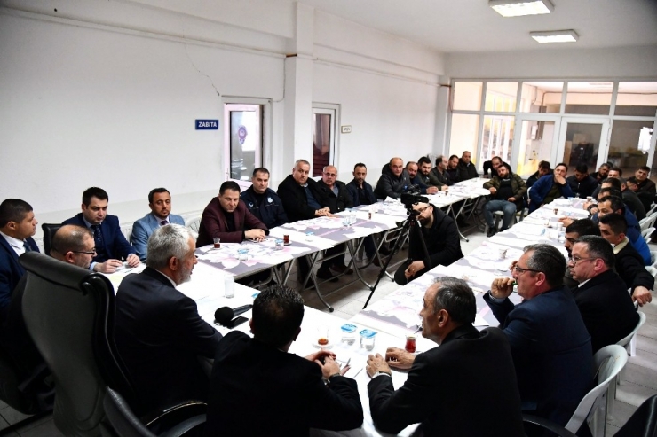 Başdeğirmen, Hal Esnafıyla Buluştu