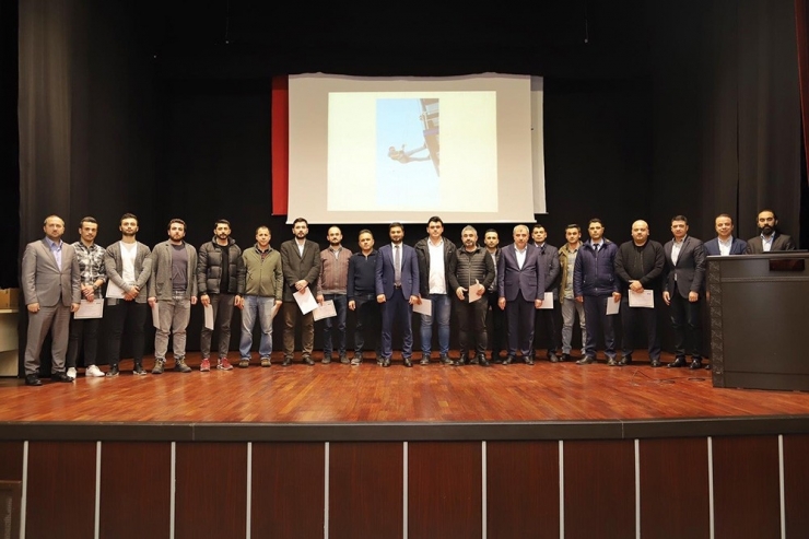 Belediye Personeli Afetlere Hazırlandı