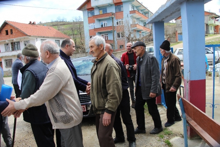 Kaymakam Vekili Altay Köylü Vatandaşlarla Bir Araya Geldi