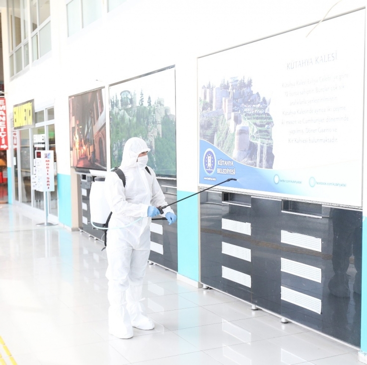 Otogarda Koronavirüs Önlemi