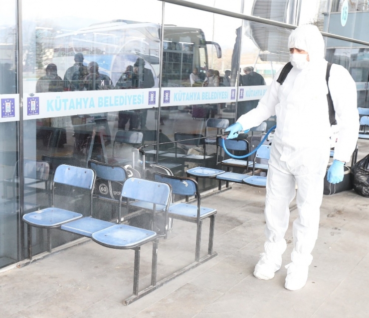 Otogarda Koronavirüs Önlemi