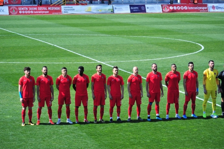 Tff 1. Lig: Ümraniyespor: 1 - Memenspor: 1