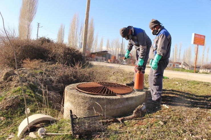 Büyükşehirden İlçelerde Vektörel Mücadele